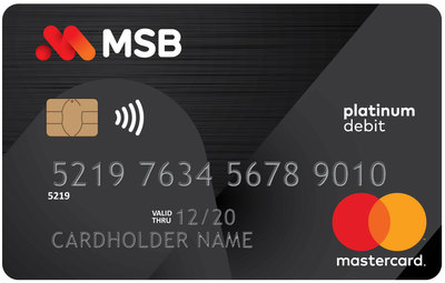 Điều kiện và thủ tục đăng ký thẻ Visa Debit MSB